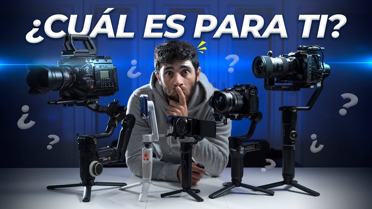 Configuración de gimbals para fotografía