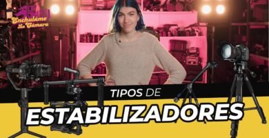 Estabilizadores con soporte para lentes intercambiables