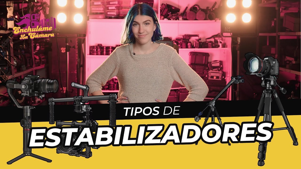 Estabilizadores con soporte para lentes intercambiables