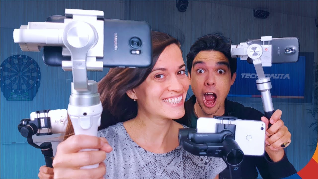 Estabilizadores para videos de tecnología y gadgets