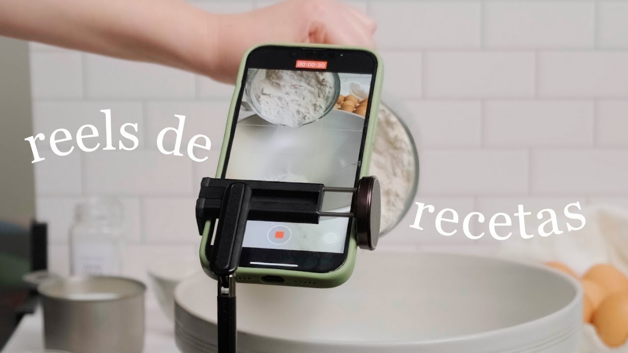 ¿Cómo grabar videos de cocina con estabilizadores?