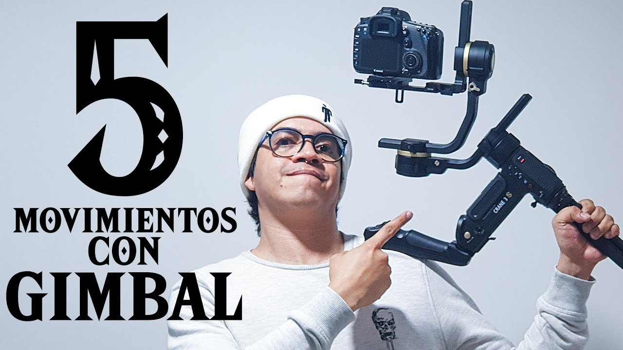 ¿Cómo grabar videos de música con gimbals?