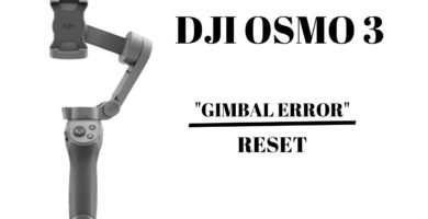 ¿Cómo solucionar problemas de conexión en gimbals?
