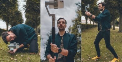 ¿Cómo usar un gimbal para grabar en 360 grados?