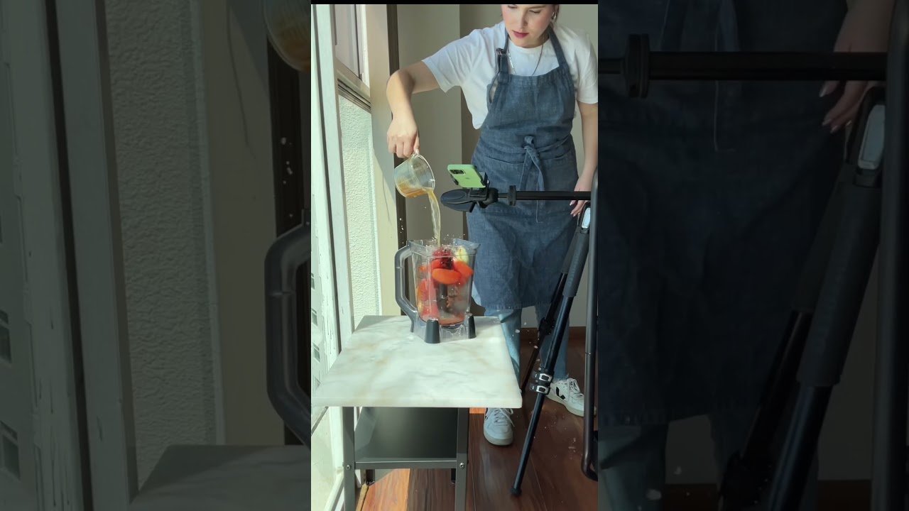 Cómo grabar tutoriales de cocina con estabilizador de celular